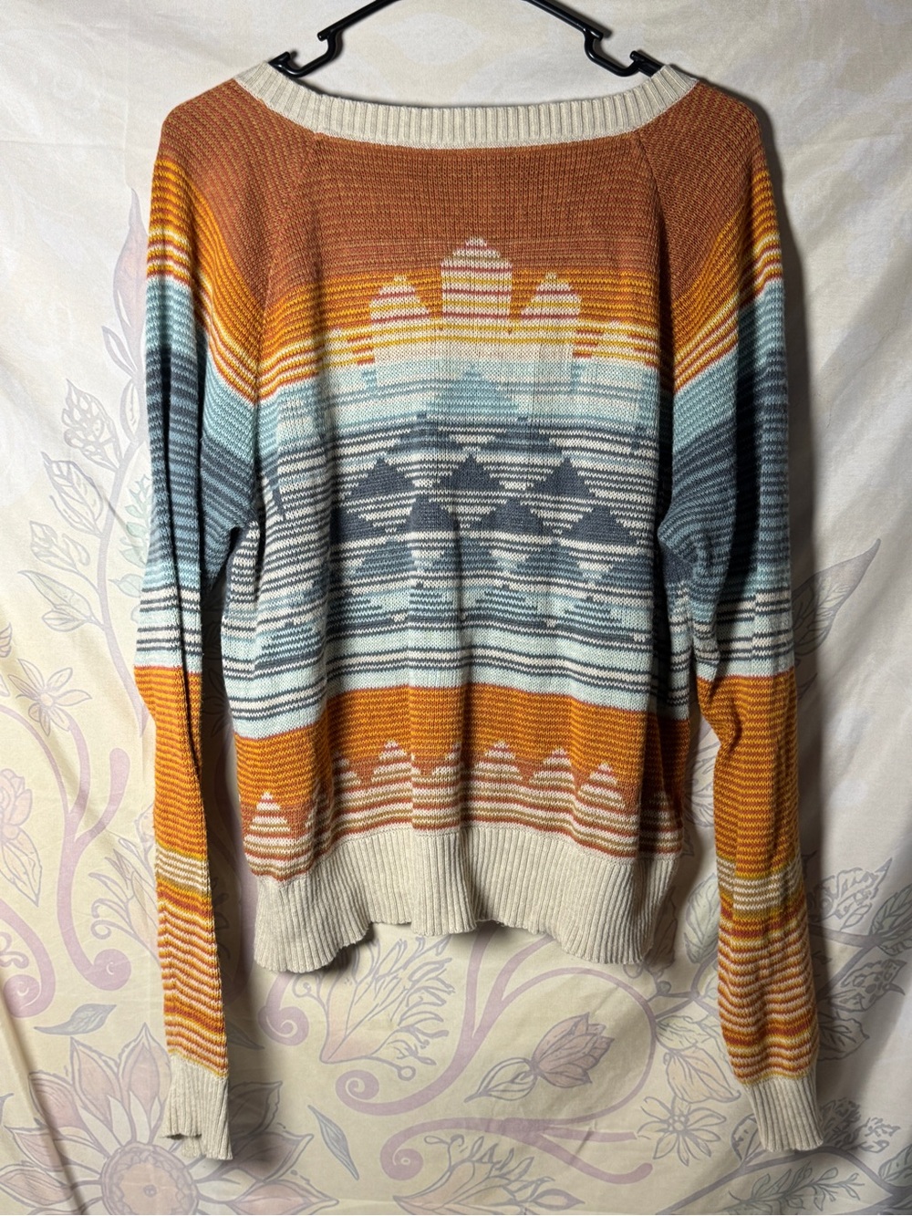 Pendleton Raglan Cotton Pullover - Size Large - Picture 3 of 5
